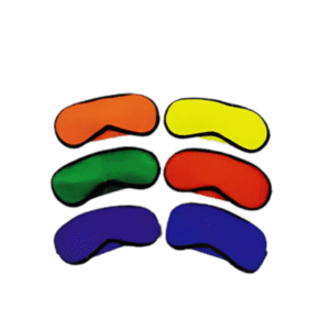 Blindfold Orange Yellow Green Red Purple Blue