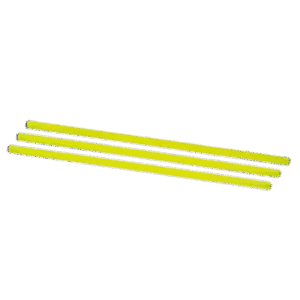 Plastic Bars 90 cms long 5 mm Dia, for markers, Assorted Colors Pk-12