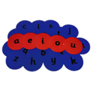 Throwdown Spots Alphabet A to Z EVA Assorted Color Set of 26