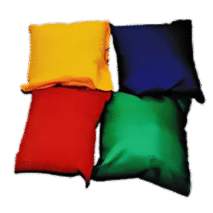 Bean bags color printed