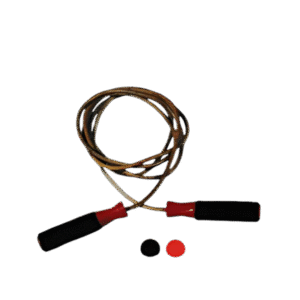 Skipping Leather Heavy Soft Grip Ball Bearing Handle