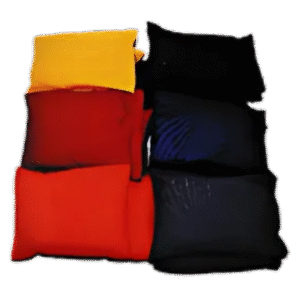 Colored bean bag cotton