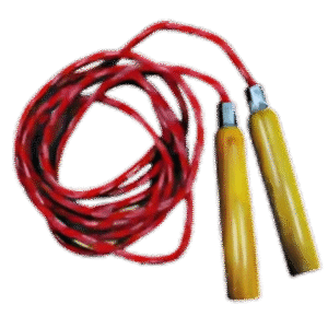 Wooden Handle Cotton Skipping Rope